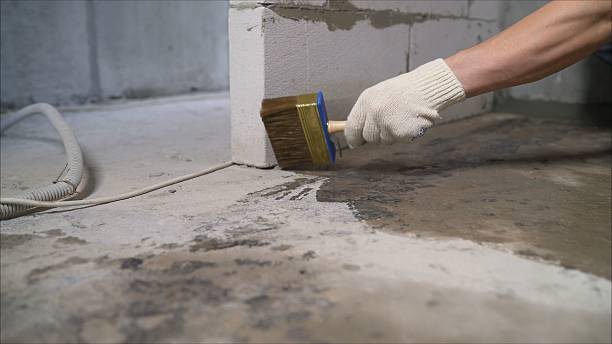 SJ Waterproofing Pros Waterproofing coverage map for Fort Monmouth, NJ and surrounding area